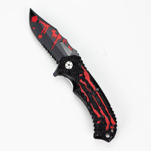 Snake Eye | Outdoor rescue hunting knife [SE-961RD] Folding Knife BB Canada
