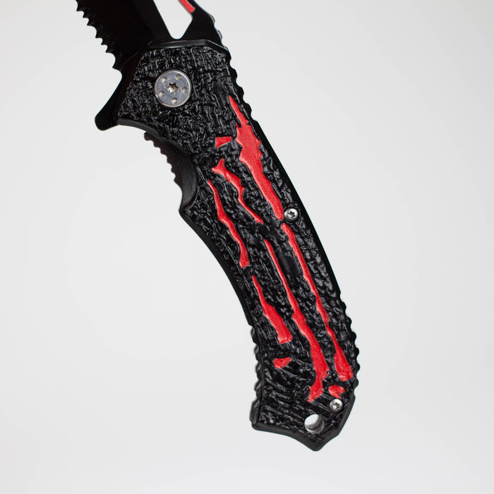 Snake Eye | Outdoor rescue hunting knife [SE-961RD] Folding Knife BB Canada