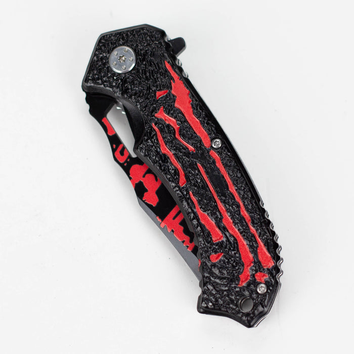 Snake Eye | Outdoor rescue hunting knife [SE-961RD] Folding Knife BB Canada