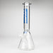 Fortune | 14" 9mm Beaker Glass Bong Glass Bong Super Supplys Inc Blue