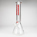 Fortune | 14" 9mm Beaker Glass Bong Glass Bong Super Supplys Inc Red
