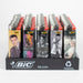 Bic Regular Lighter [ Icons ] - Display of 50 Lighter ONE