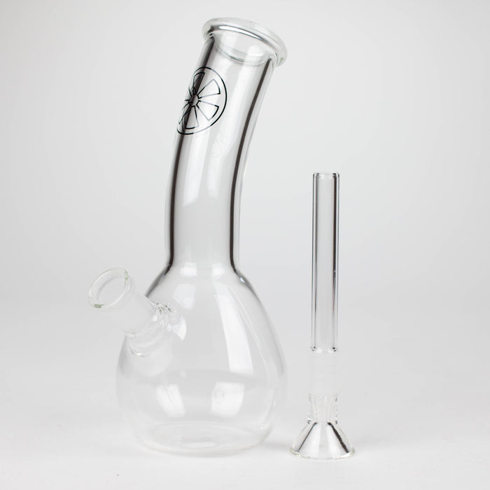 7" Water Bong With Slider Glass Bong Super Supplys Inc