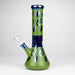12" Green Base Blue Rings Glass Water Bong Glass Bong THEBOOMBOXCLUB Canada