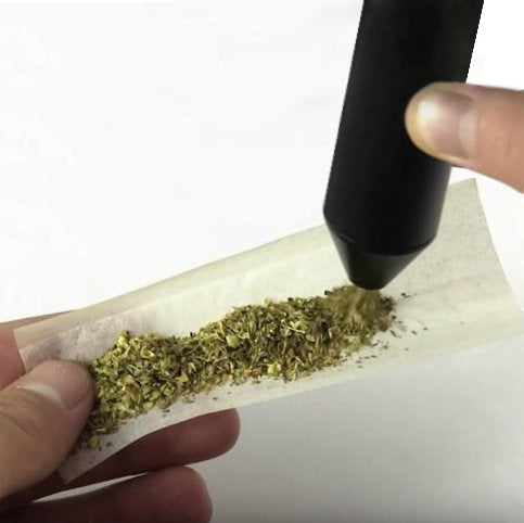 tobacco grinder pen Metal Bat with Spiked Tip making it simple to prepare and load without additional tools Electric Herb Grinder Pen,Handheld Smart
