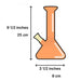 8" Zig-zag Color Designed - Assorted Glass Bong NIBO Distribution
