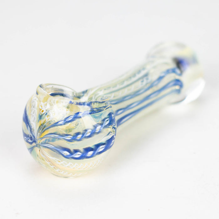 3.5" softglass hand pipe Pack of 2 [11584] Glass Pipe ONE