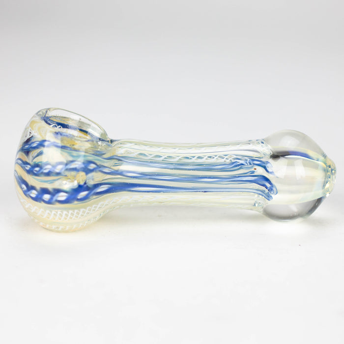3.5" softglass hand pipe Pack of 2 [11584] Glass Pipe ONE