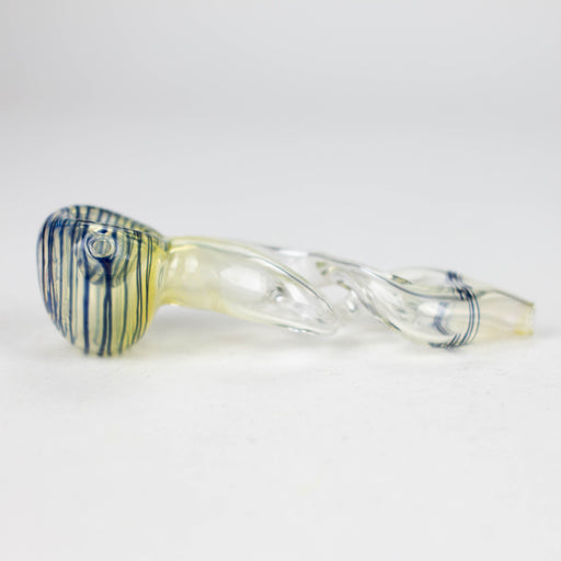 2.5" Color change spiral Single Outside Pipe Glass Pipe NIBO Distribution