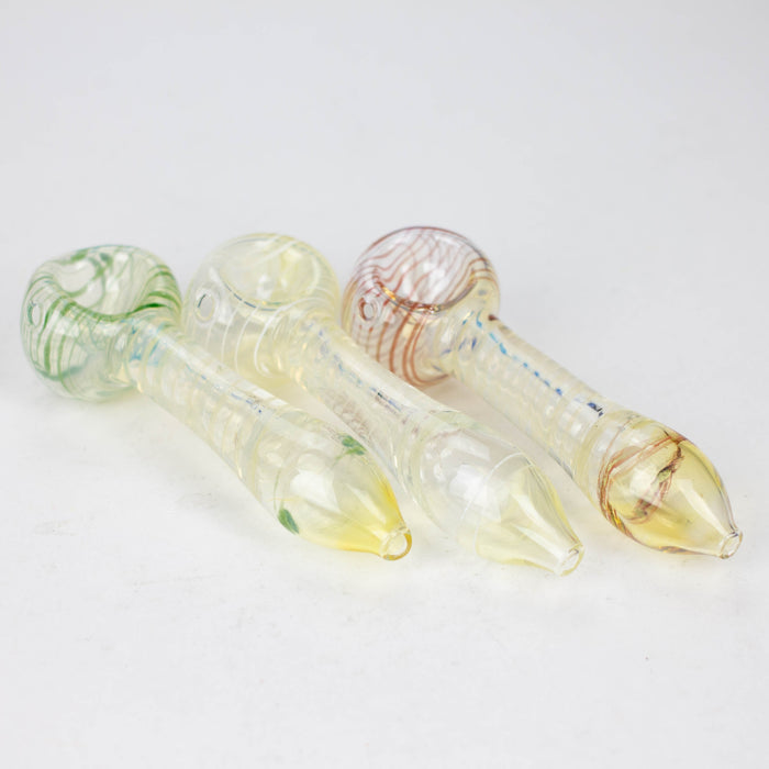 4" Color change Single Outside Pipe Glass Pipe NIBO Distribution