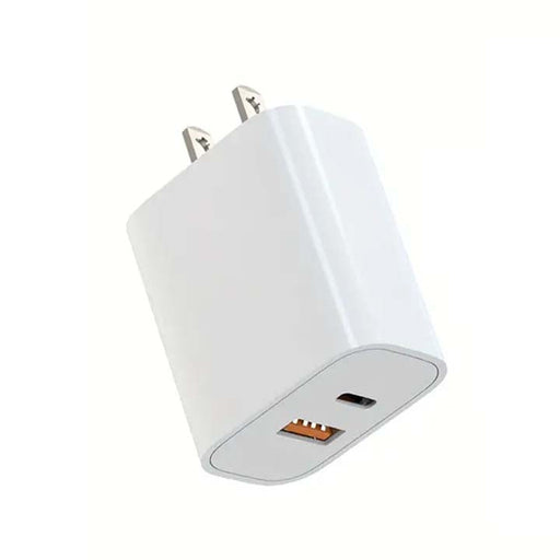 Dual Output USB-C + USB-A Charger Adapter Super Supplys Inc