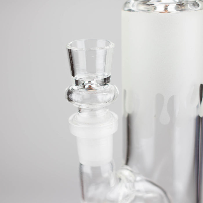 8" Glow in Dark Lamp glass water bong Glass Bong Bongzie Smokes