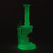 8' Glow in Dark Mushroom Glass bong Glass Bong Bongzie Smokes