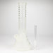 12" GLOW IN DARK BEAKER BONG WITH ICE CATCHER Glass Bong Bongzie Smokes