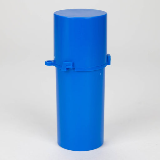 Plastic stash and grinder [C39] - Color Assorted Herb Saver Grinder YHS Smoke