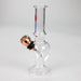 HIT | 5" miniature glass water bong with metal stem - Assorted Glass Bong NIBO Distribution