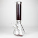 14" Luxury Pattern 9mm glass bong [PIP871] Glass Bong NIBO Distribution Design A