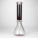 14" Luxury Pattern 9mm glass bong [PIP871] Glass Bong NIBO Distribution