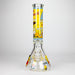 14" Yellow Family Cartoon 9 mm glass bongs [PIP789] Glass Bong NIBO Distribution