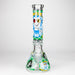 14" Hash King Lion Glow 9mm glass bong [PIP867] Glass Bong NIBO Distribution