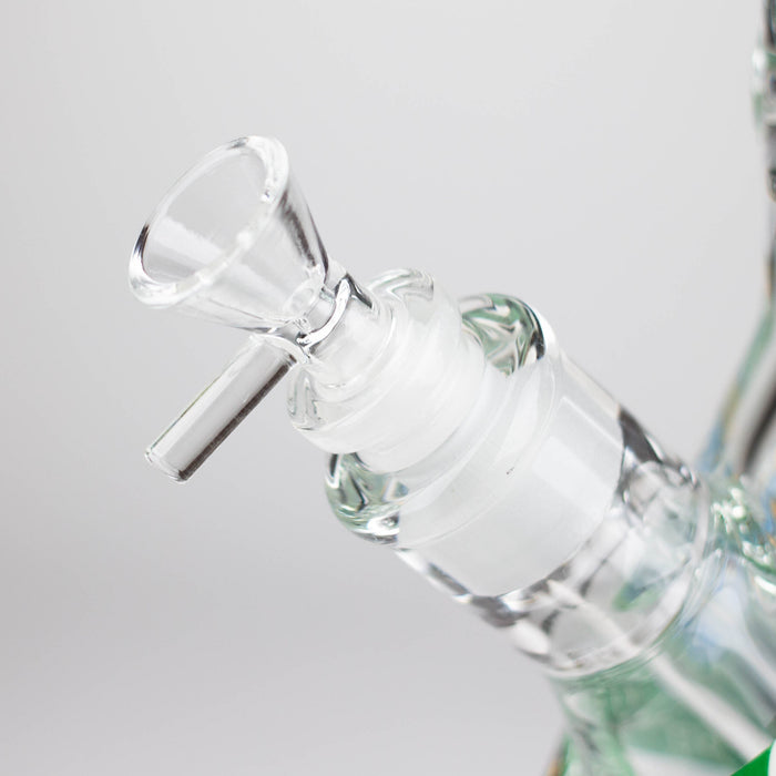 14" Hash King Lion Glow 9mm glass bong [PIP867] Glass Bong NIBO Distribution