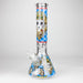 14" Hash King Lion Glow 9mm glass bong [PIP867] Glass Bong NIBO Distribution Design B