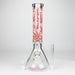 14" Hemp Weed 9mm glass bong [PIP845] Glass Bong NIBO Distribution