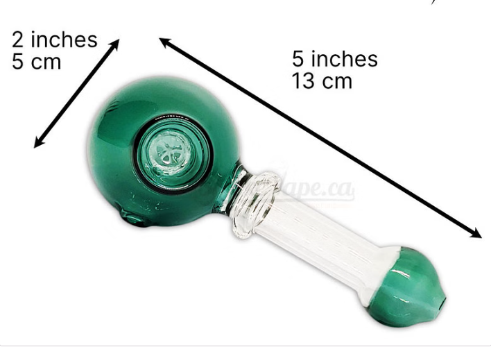 HIT | 5" Screen Spoon Pipe Glass Pipe NIBO Distribution