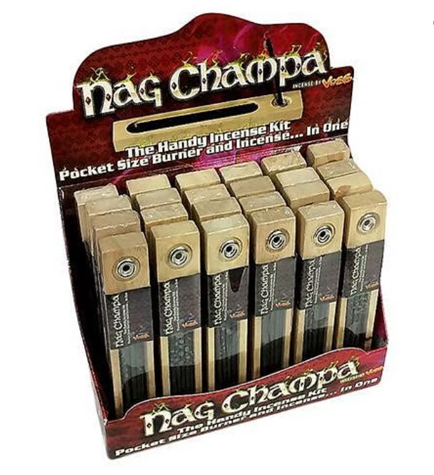 Voss | Nag Champa handy incense kit display of 24 Incense NIBO Distribution