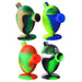 Ezygo | Silicone Blunt Bubbler Jar of 12 Silicone Pipe Slick Lighters