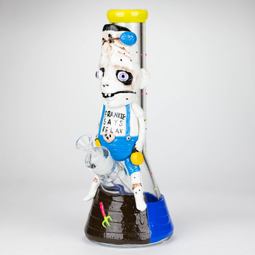 13" Resin 3D Monster Hare 7mm glass beaker [DY512] Resin · Silicone · Plastic Bong DY Glass