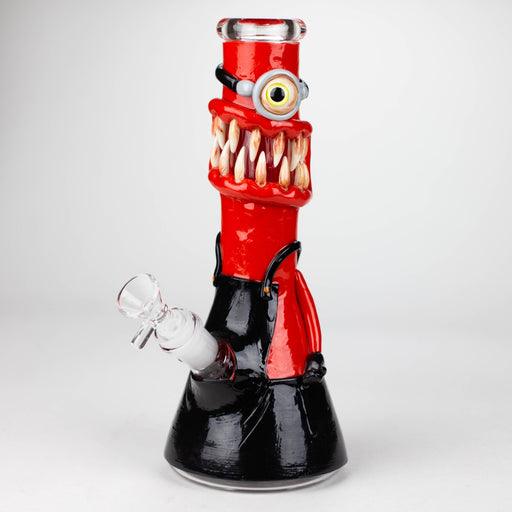 10" Resin 3D ONE EYE glass beaker [DY408] Resin · Silicone · Plastic Bong DY Glass
