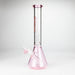 Fortune | 12“ 4mm Color Beaker Bong [123804] Glass Bong Fortune Pink