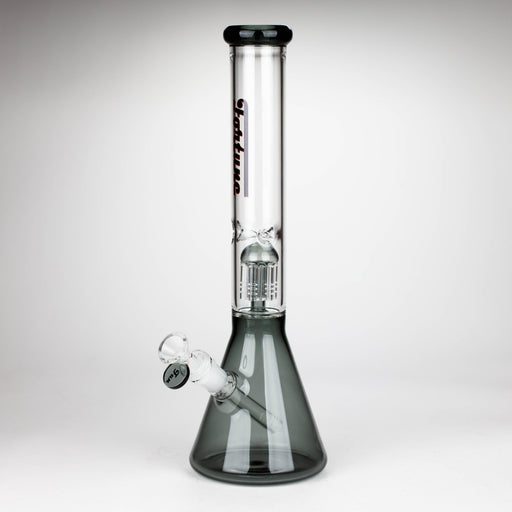 Fortune | 14" 6 Arms Percolator Glass Bong [144404p] Glass Bong Fortune T-Black