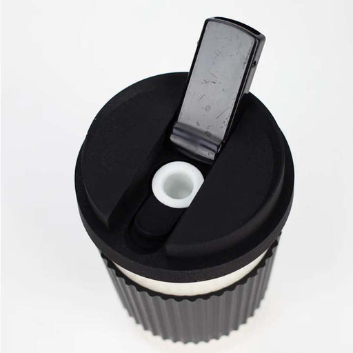 Coffee Cup Bong with ceramic bowl - Assorted [SP1061] Resin · Silicone · Plastic Bong Super Supplys Inc