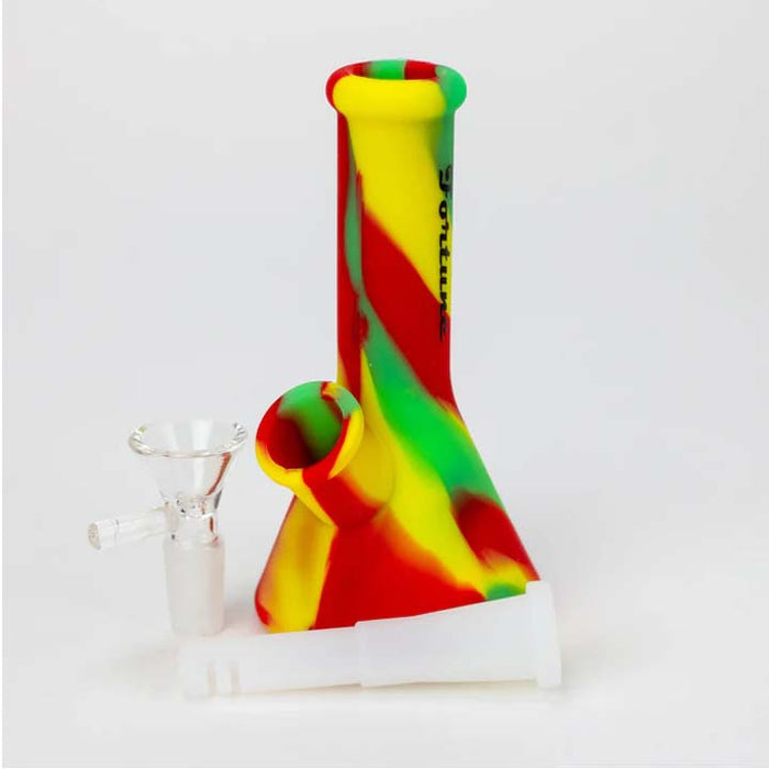 Fortune | 5" Silicone Bong-Assorted [SP1038] Resin · Silicone · Plastic Bong Fortune