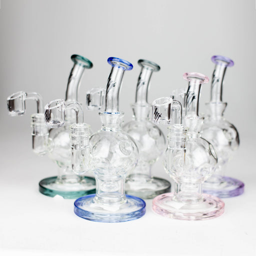 HIT | 7" Glass Oil Rig Water Bong Glass Rig NIBO Distribution
