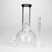 9" Round base glass bong Glass Bong Bongzie Smokes