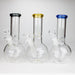 9" Round base glass bong Glass Bong Bongzie Smokes