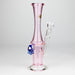 10" Color tube glass bong with eye Glass Bong Bongzie Smokes PINK
