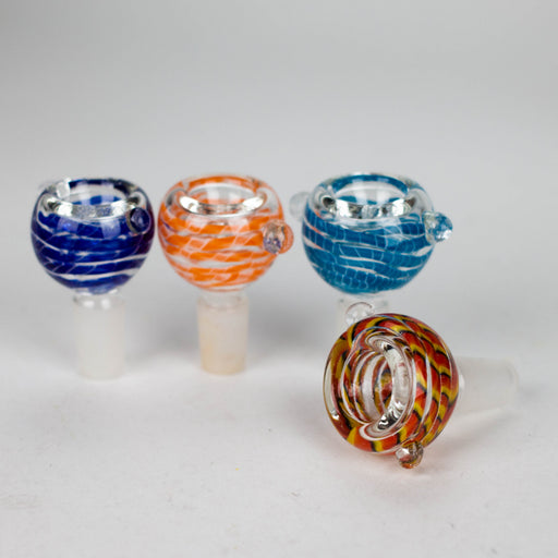 Colored bowl for 14mm pack of 2 Bowl · Popper Bongzie Smokes