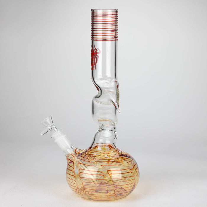Xtreme | 12" Zig Zag glass water bong [AK822] Glass Bong Canadian Distributor
