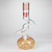 Xtreme | 12" Zig Zag glass water bong [AK822] Glass Bong Canadian Distributor