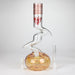 Xtreme | 12" Zig Zag glass water bong [AK822] Glass Bong Canadian Distributor