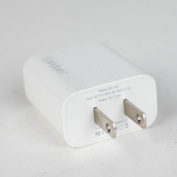USB Charger 2.4AMP Pack of 10 [ES-161] Adapter Canadian Distributor