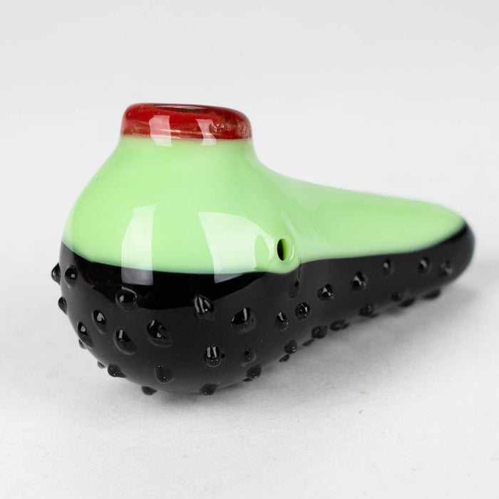 4" Guava thick glass pipe [XTR1057] Glass Pipe Canadian Distributor