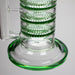 AQUA | 21 " 2-in-1 Multi level honeycomb diffuser glass bong [AQUA019] Glass Bong Canadian Distributor