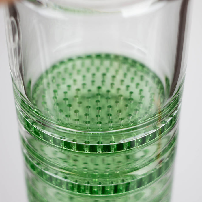 AQUA | 21 " 2-in-1 Multi level honeycomb diffuser glass bong [AQUA019] Glass Bong Canadian Distributor