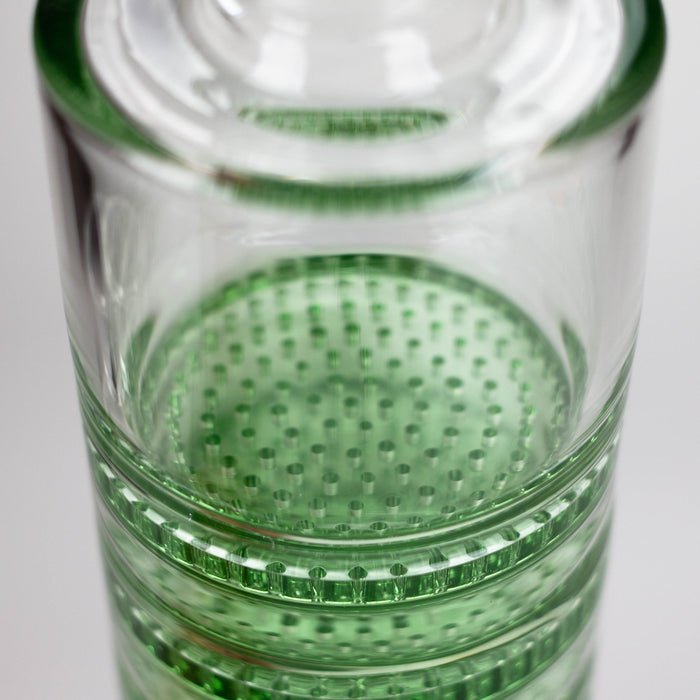 AQUA | 21 " 2-in-1 Multi level honeycomb diffuser glass bong [AQUA019] Glass Bong Canadian Distributor
