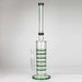 AQUA | 21 " 2-in-1 Multi level honeycomb diffuser glass bong [AQUA019] Glass Bong Canadian Distributor Green